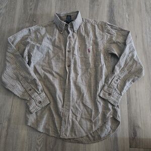 Vintage Ralph Lauren Boys Long Sleeve Shirt Small
